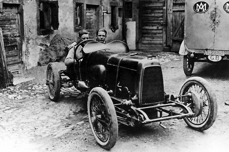 1922 Aston-Martin Green Pea